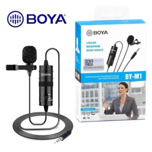 Boya BY-M1 Lavalier Microphone for Camera & Phone
